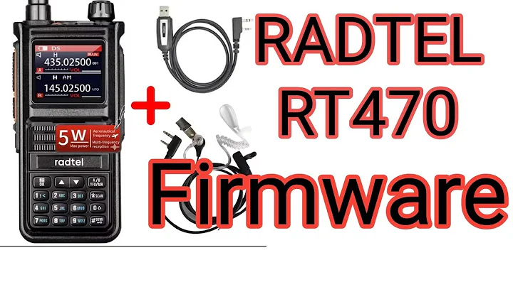 RADTEL RT470 FIRMWARE UPDATE v213c - 2025
