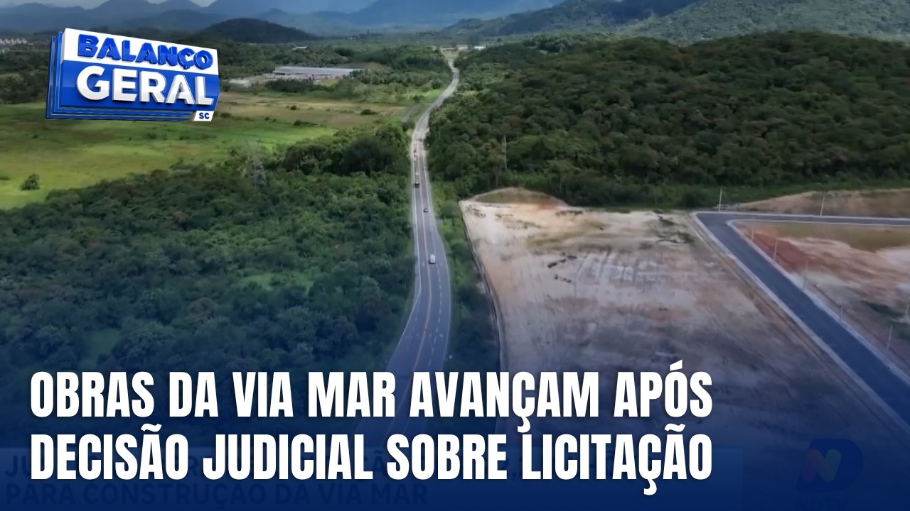 Justiça libera continuidade da licitação do primeiro trecho da Via Mar