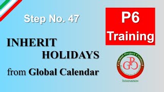 🔴 How to inherit holidays and exceptions from the Global Calendar screenshot 2