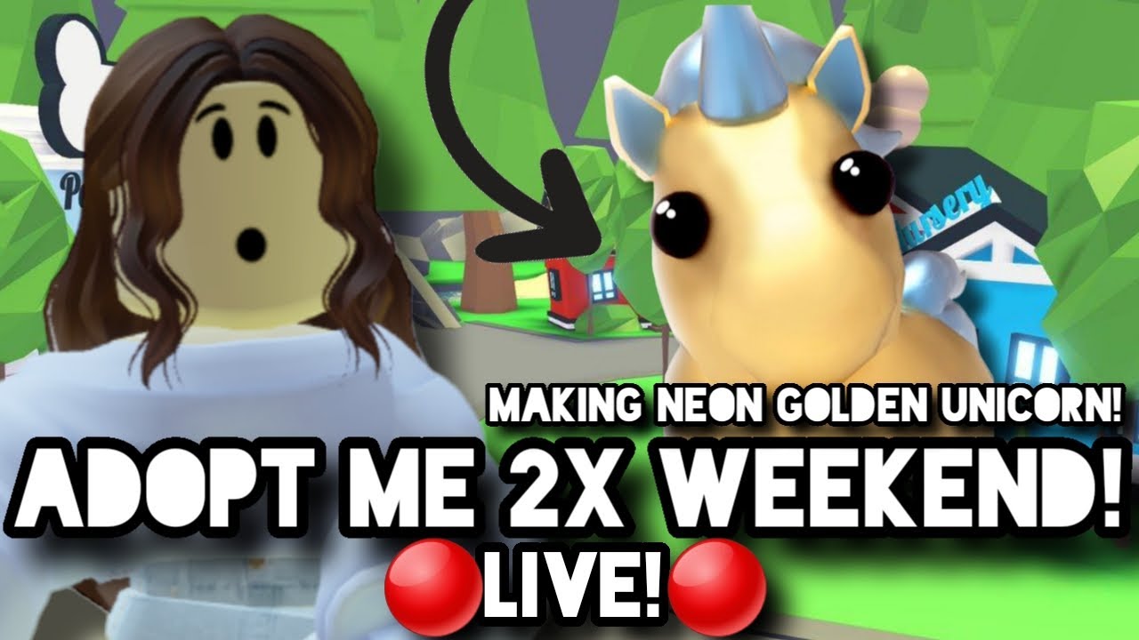 Adopt Me 2x Weekend! 🔴Live🔴 Roblox YouTube