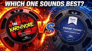 Eminence Karnivore vs Swamp Thang  Ep. 1– Which Speaker Actually Wins?