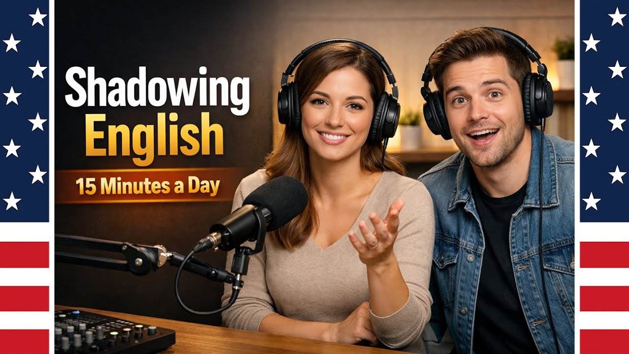 Shadowing Technique for English Speaking | Practice Alone with Podcasts ...