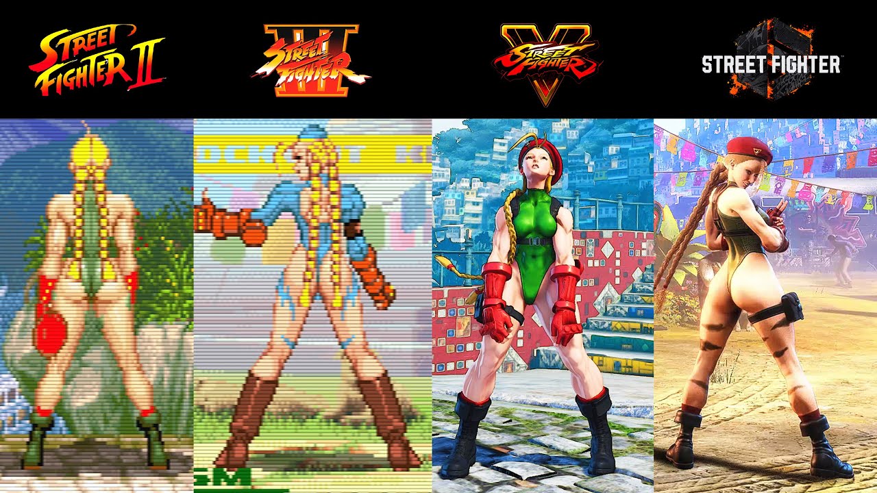 CAMMY evolution Street Fighter 2 - Street Fighter 6 