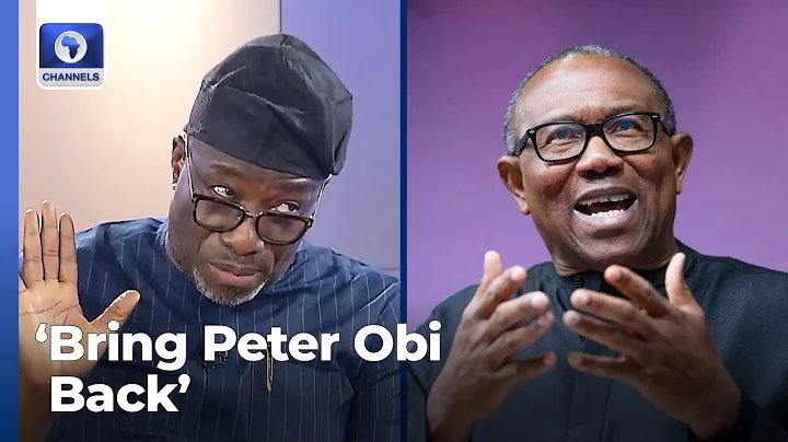 'Bring Peter Obi Back', Sowunmi Tells PDP