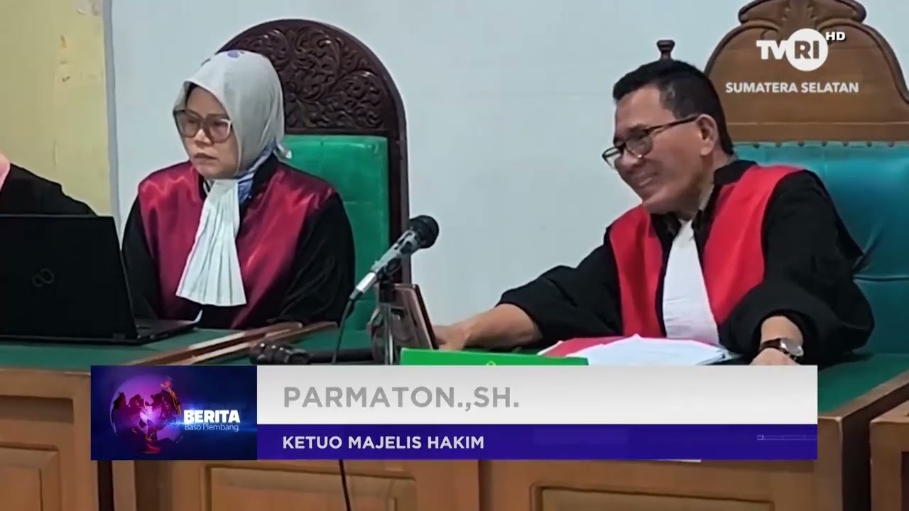 SUMSEL HARI INI - TEDAKWO KASUS PEMBUNUHAN DI VONIS SEUMUR HIDUP