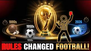 Every FIFA World Cup Rule Change That Changed Football Forever