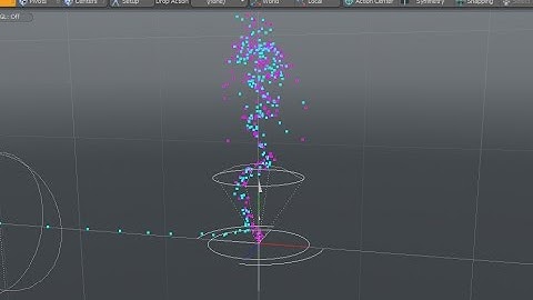 The Modo 901 Particle System -- Follow that Particle