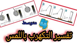 تفسير التكهرب باللمس للسنة الرابعة متوسط