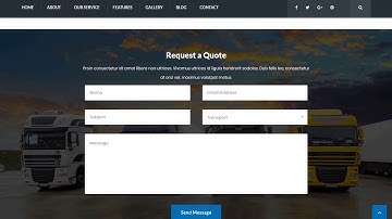 Pifour - Logistic and Transportation WordPress Theme