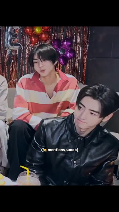 The vibe change as soon as sunoo is mentioned is insane #sunoo #enhypen #kpop