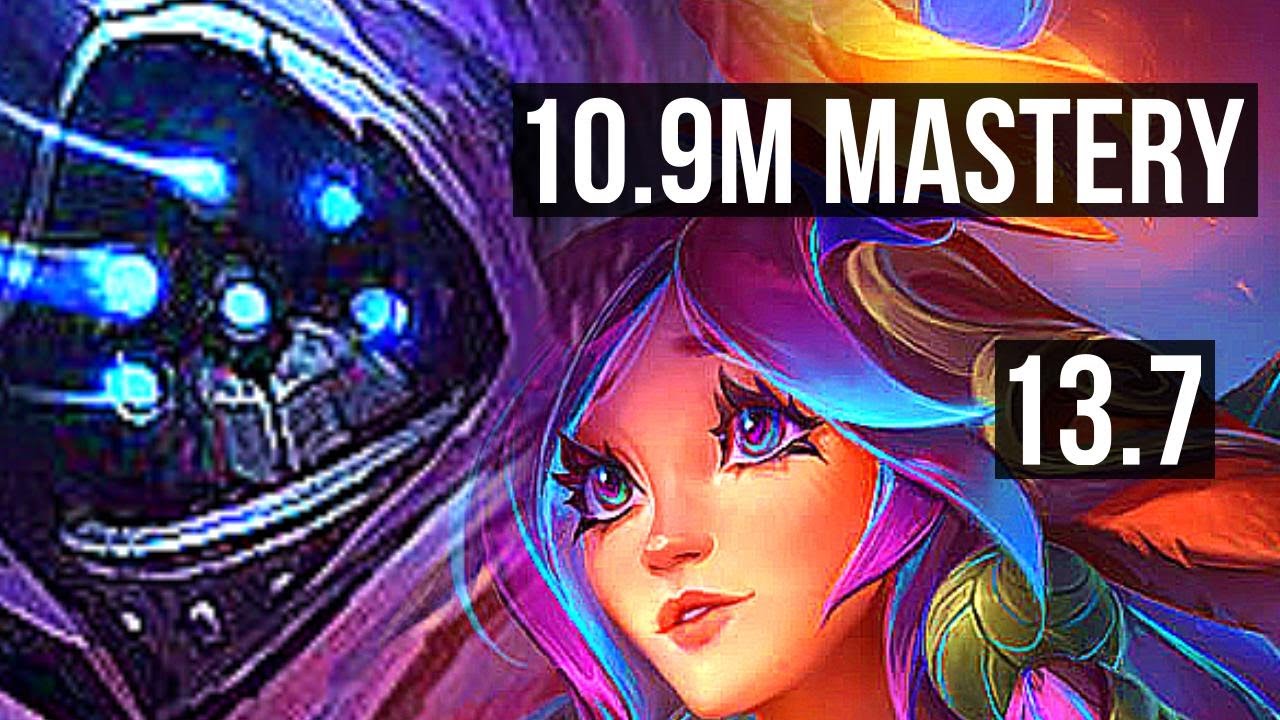 JAX vs LILLIA (TOP) | 10.9M mastery, 2000+ games, 4/1/2 | KR Master | 13.7