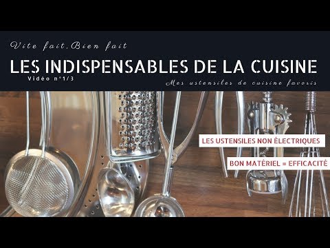 Vidéo: Quels Appareils Sont Nécessaires Dans La Cuisine