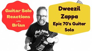 GUITAR SOLO REACTIONS ~ DWEEZIL ZAPPA ~ Epic 70's Guitar Solo