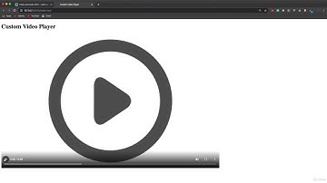 CUSTOM VIDEO PLAYER USING JAVA-SCRIPT EP:2