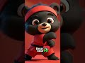 Ninja Bear! Watch This Kung Fu Master! #shorts