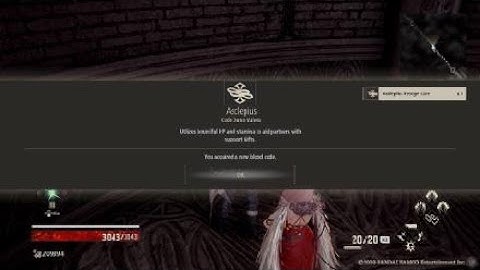 Code Vein - Asclepius Vestige Core & DLC Depth Map