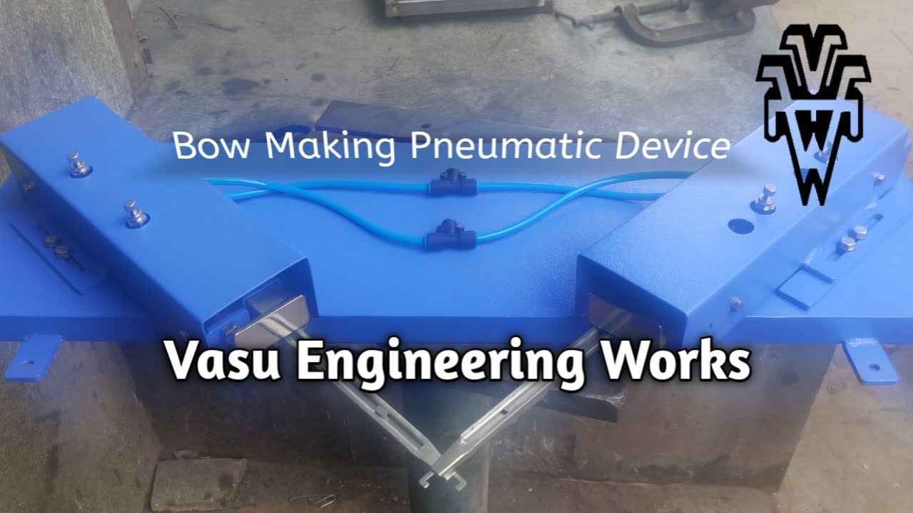Bow Making Pneumatic Device Bow Making Machine YouTube