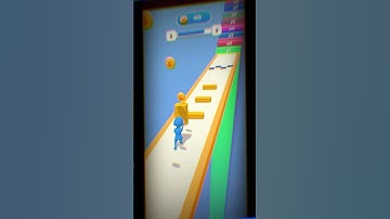 stair race 3d gameplay 🔥🔥 | stair race game | race game | #game #short #stairrace