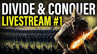 CHECKING OUT DIVIDE AND CONQUER 5.0! - Livestream Campaign #1