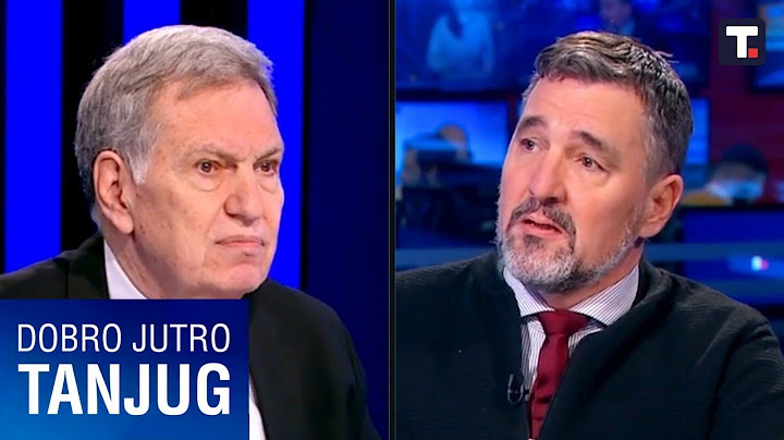 Udarne političke teme - Dragoljub Kojčić i Ivan Bošnjak • DOBRO JUTRO TANJUG