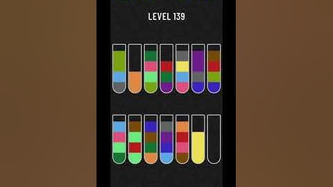 water sort puzzle level 139