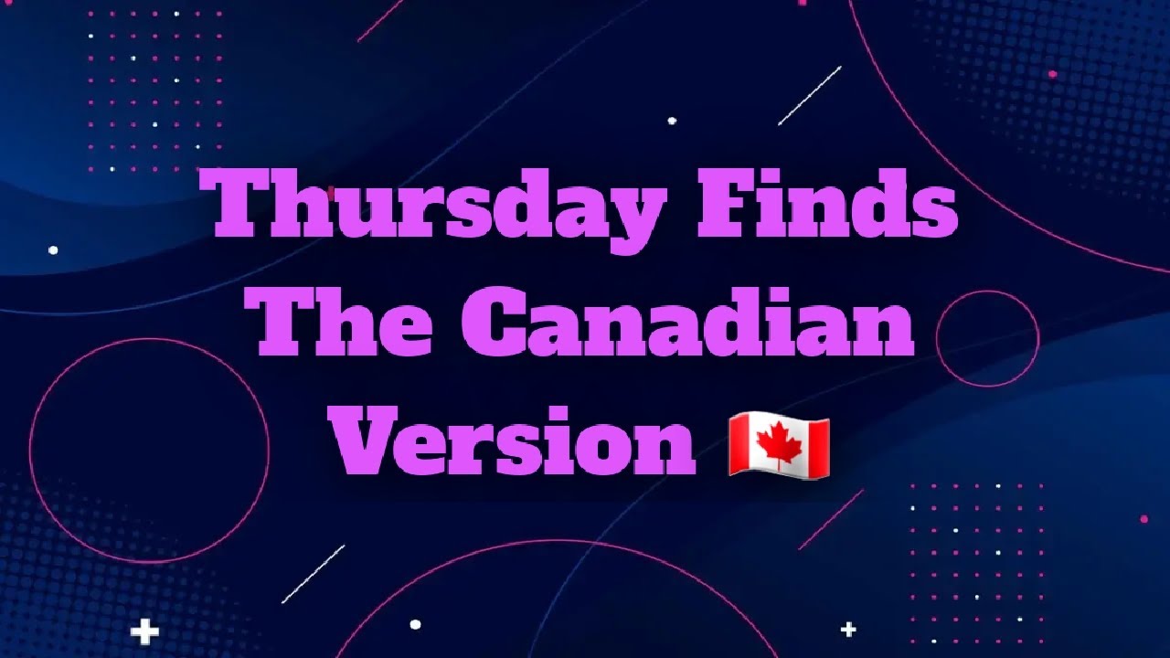 Vinyl Community Thursday Finds The Canadian Version 🇨🇦 - YouTube