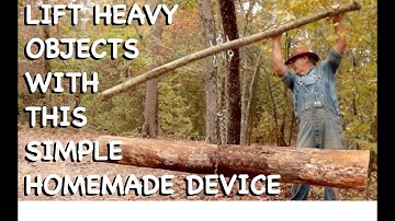 How to Lift Heavy Objects Without a Block and Tackle