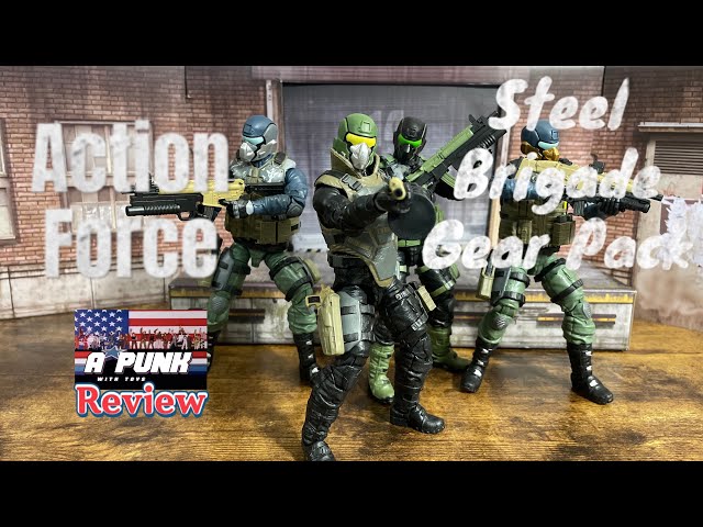 Action Force Steel Brigade Gear Pack by Valaverse 