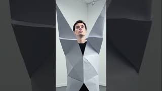 Paper to Perfection! ✨ New "ORIGAMI MORPH" Effect is LIVE! 📜🎭 #Shorts