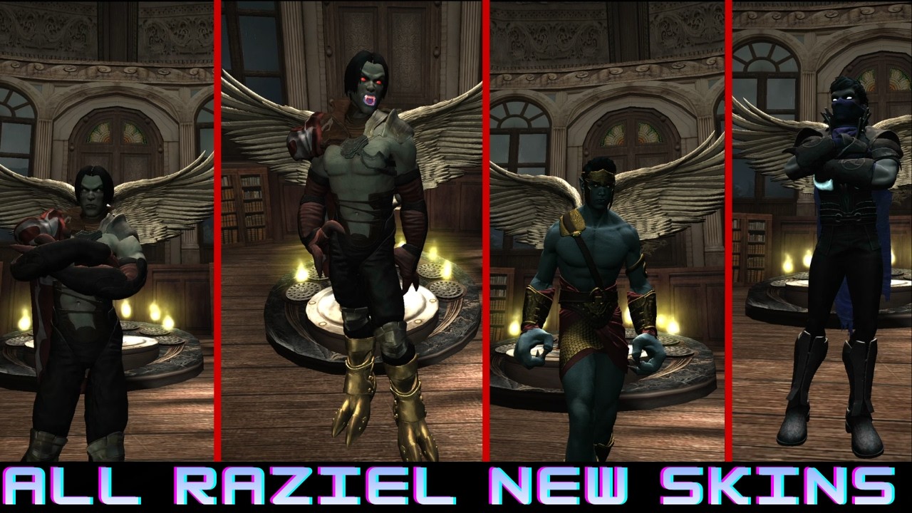 Legacy of Kain: Defiance Remastered - All Raziel skins - Showcase
