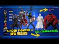 All New Villans Upgrade Update In Spider Fighter 3 Game Ultimate Spider Man Game gameplay