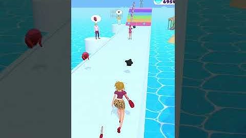 Makeover Run All Levels Android,iOS Gameplay Level #581 #shorts