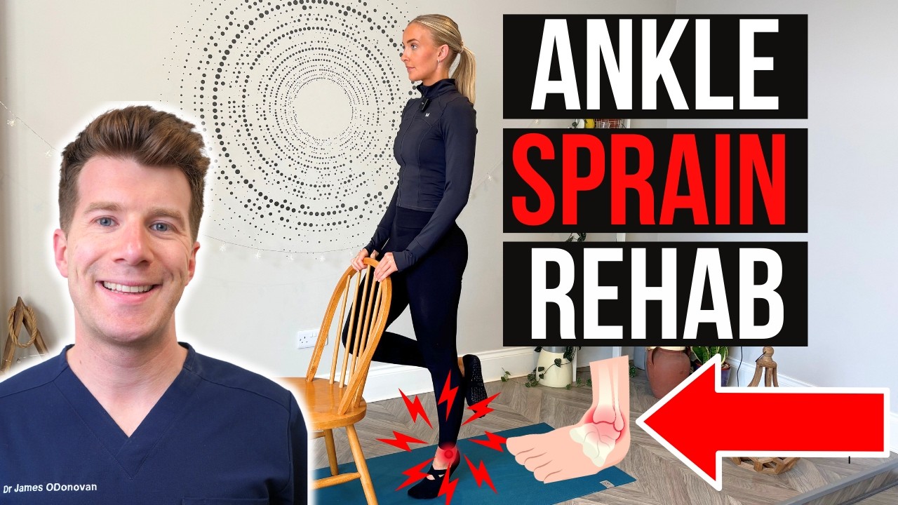 Sprained Ankle Rehab Program Exercises | Doctor and Physiotherapist led
