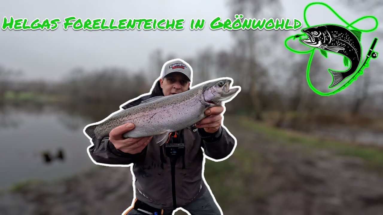 Ultra Light Angeln bei Helgas Forellenteich in Grönwohld bei Trittau