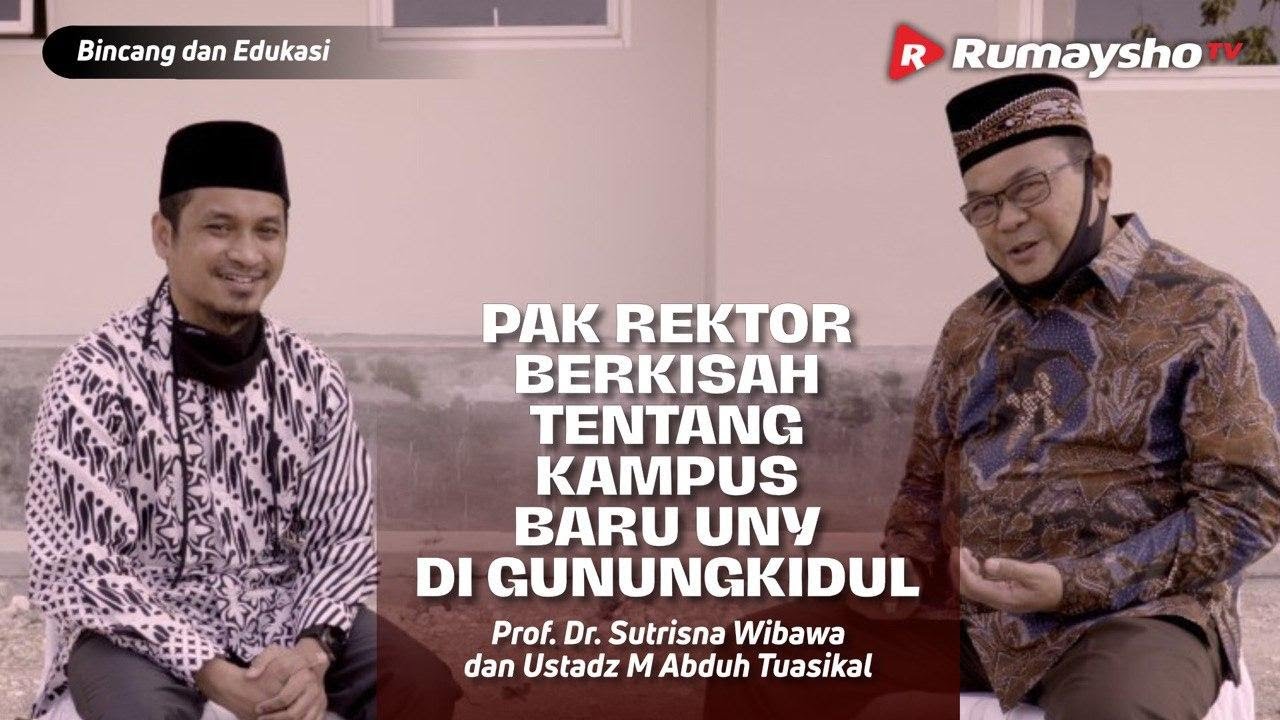 Pak Rektor Berkisah tentang Kampus Baru UNY di Gunungkidul