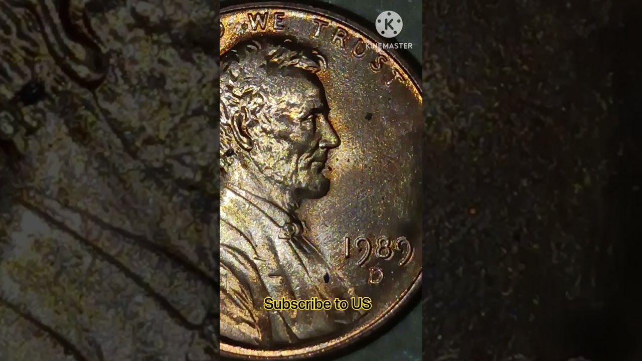 Old 1989"D Double Died Lincoln Penny Uncirculated Must See