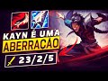 HORA DA CAÇADA! Kayn é uma ABERRAÇÃO na Jungle | League of Legends