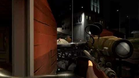 Sniper Gameplay on Double Cross-Team Fortress 2