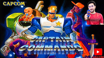 Captain commando baby commando old classic retro arcade mame game 4k 60 fps chk add