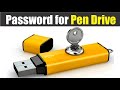How to set Password for Pendrive in Windows 10 without any software | Lock Pendrive | Ninja PC