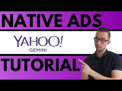 Introduction to the Yahoo Gemini Native Ads Traffic Network [CPA Marketing]