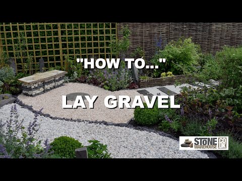 Video: How To Lay Decorative Stone