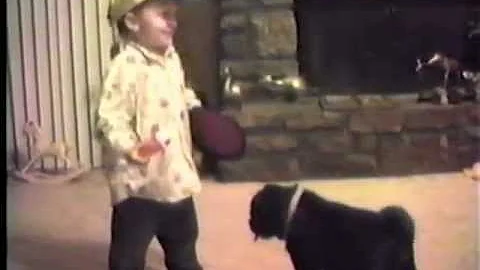 Kramer and Grandma Playing Ball