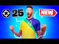 *NEW* NEYMAR Skin in Fortnite (W-KEY ONLY)