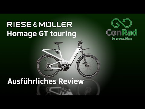 [E-Bikes 2022] Riese & Müller Homage GT touring - ausführliches Review [ConRad]