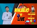 PUBG MOBILE and Among Us NinjaLio is Live !insta