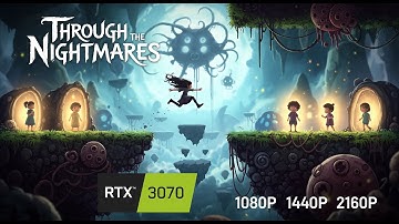 MSI GP66 | RTX 3070 | Through the Nightmares | Maximum | 1080p 1440p 2160p | Gameplay & FPS Test