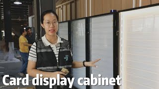 Card display cabinet
