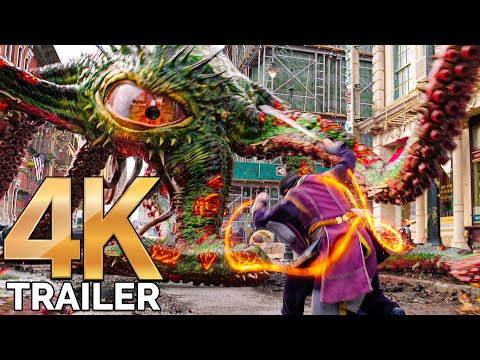 DOCTOR STRANGE 2 IN THE MULTIVERSE OF MADNESS Trailer 2 (4K ULTRA HD) 2022