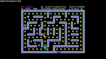 All the pac clones Episode 30: Blobbo (Sinclair Spectrum)